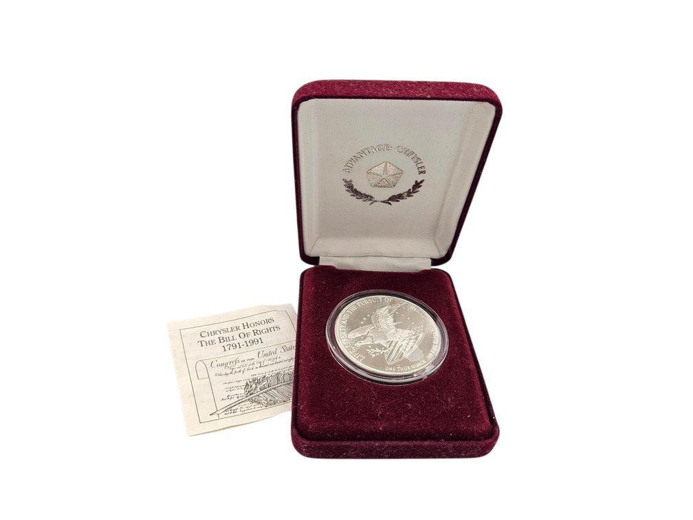 Silver Medallion - Troy Ounce of Fine Silver (V)