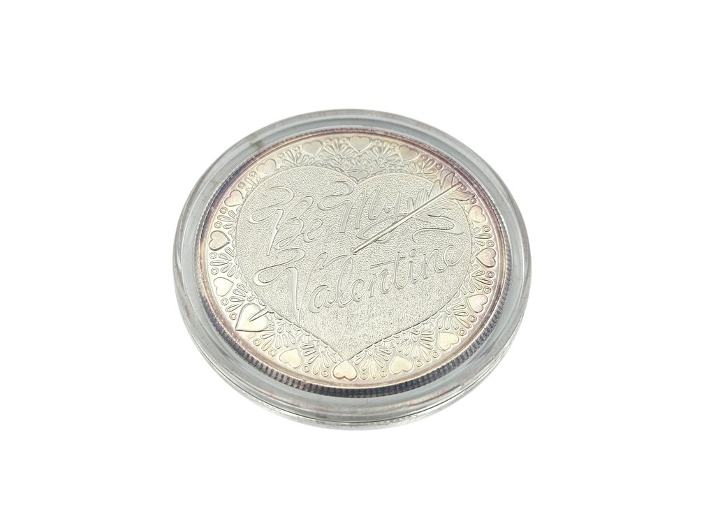 Valentine Silver Medallion - Troy Ounce (V)