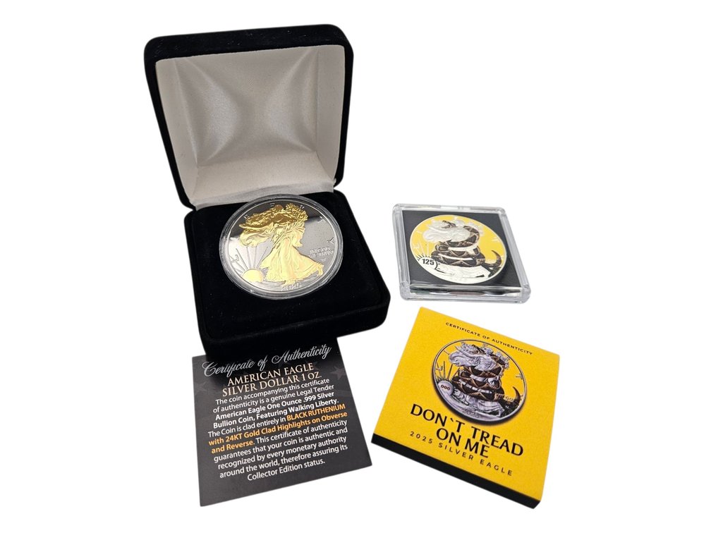 2025 Fine Silver Medallions Lot (V)