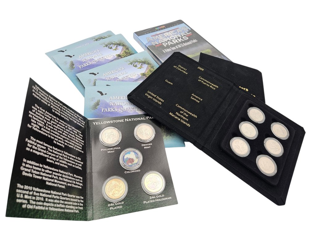 2010 Americas National Parks Quarters, 2009 Quarters Sets, and More (V)