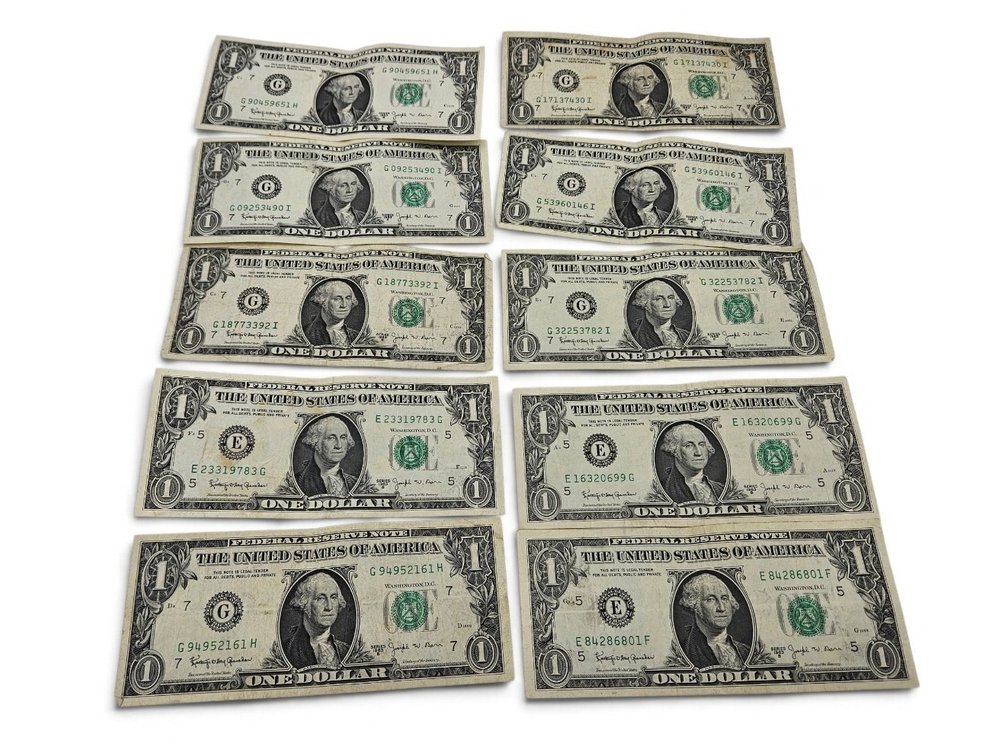 1963 Joseph Barr $1 Notes (V)