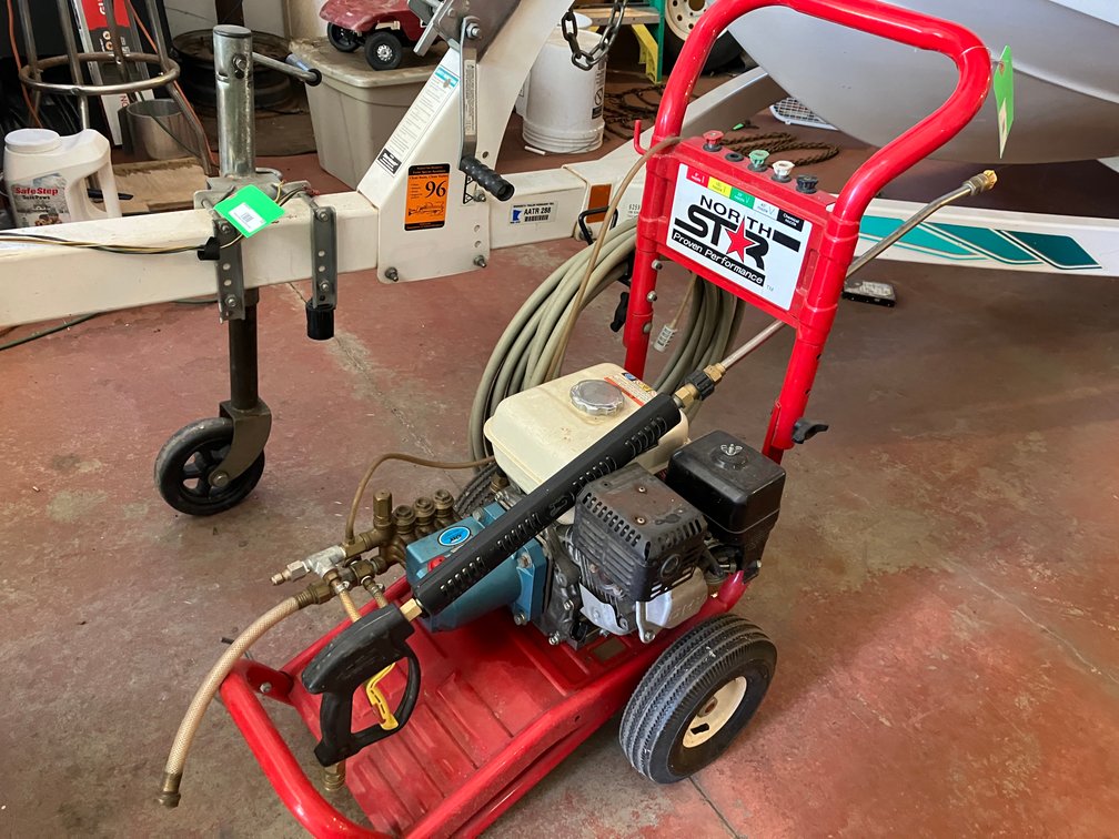 North Star gas powered pressure washer