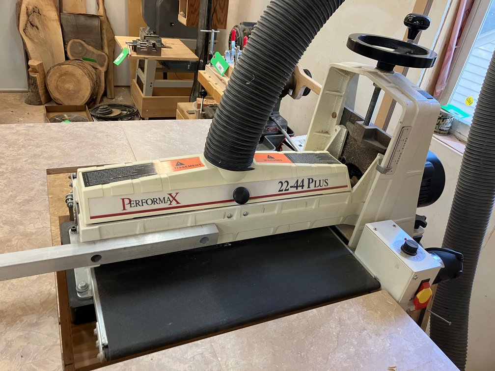 Performax 22-44 Plus drum sander