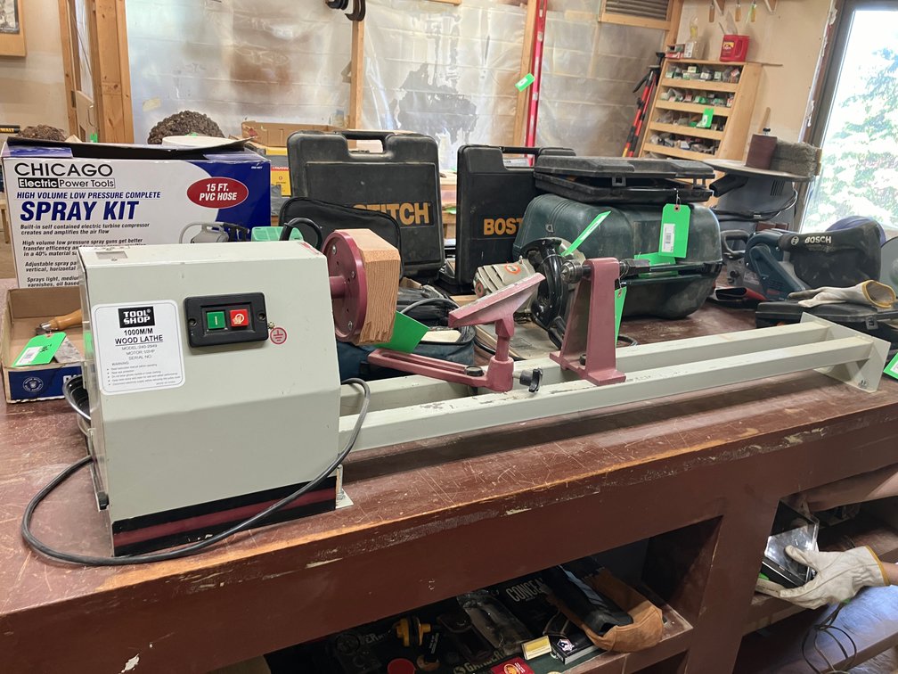 Tool Shop 1000MM wood lathe