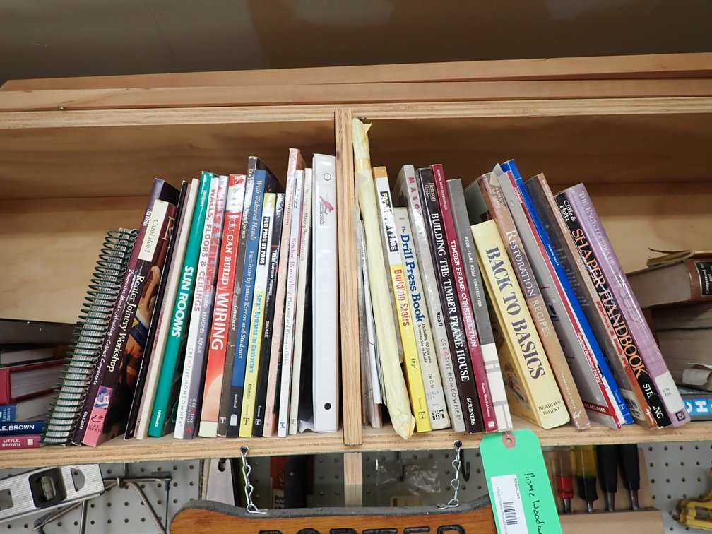 Woodworking and repair books