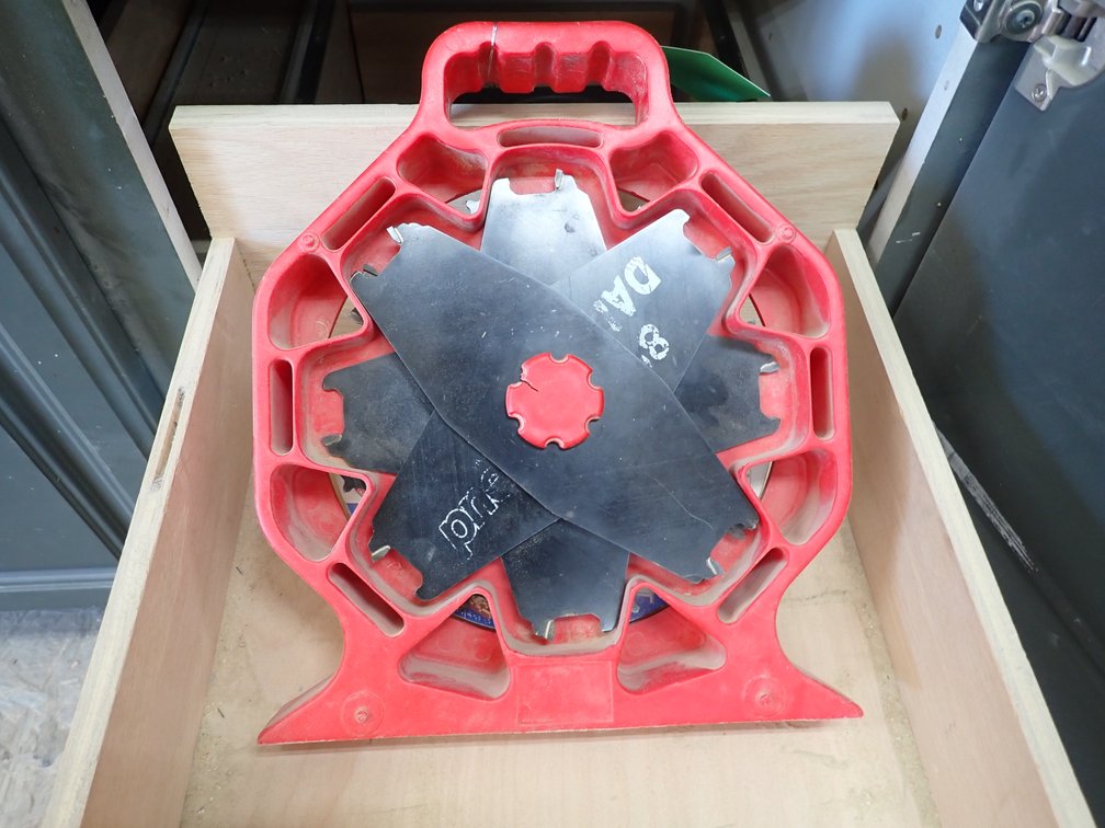 8" Dado blade set