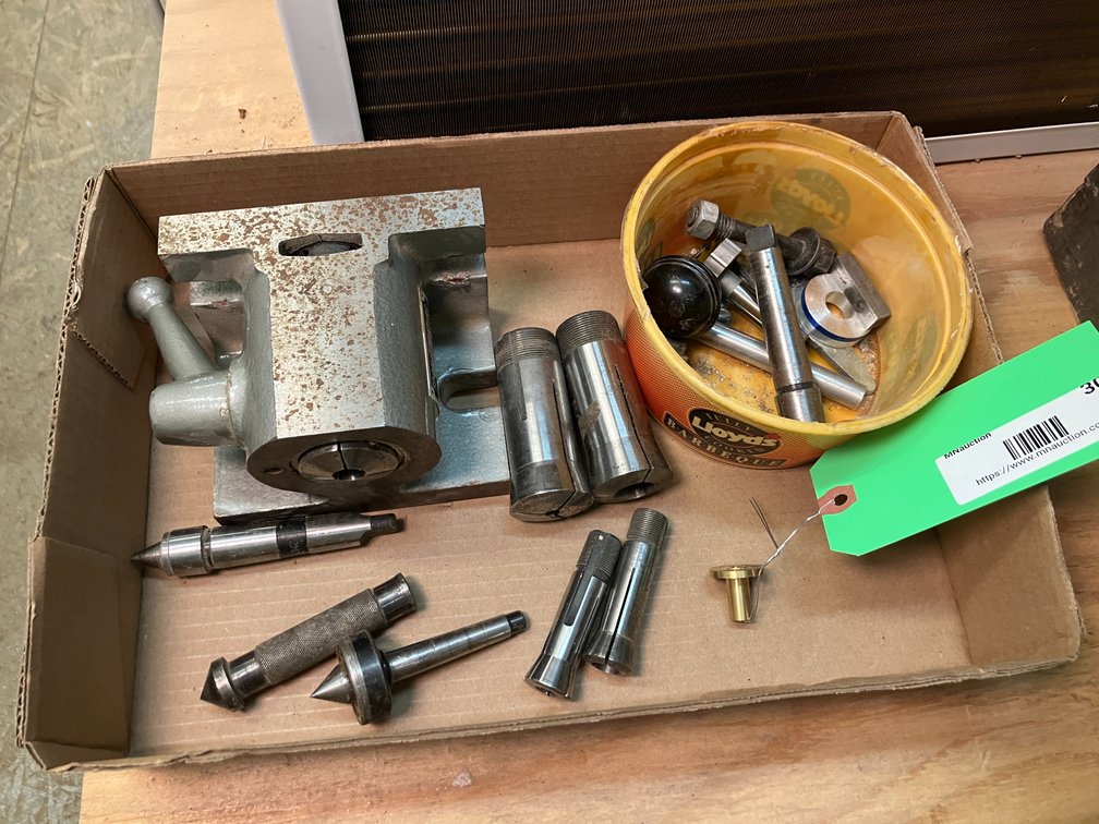 5C collet fixture with collets