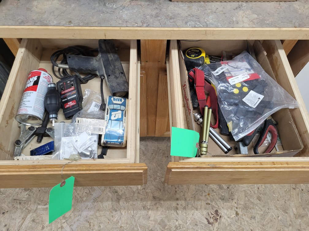 Contents of 2 drawers