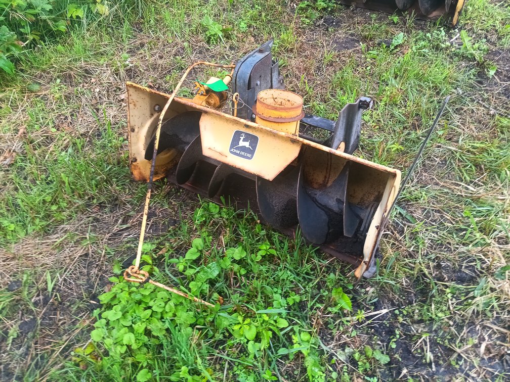 John Deere 37a Snowblower/Snowthrower 
