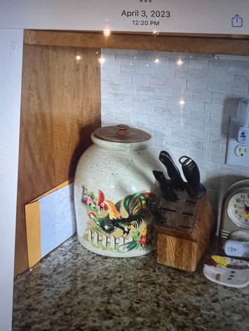 Image for Rooster cookie jar