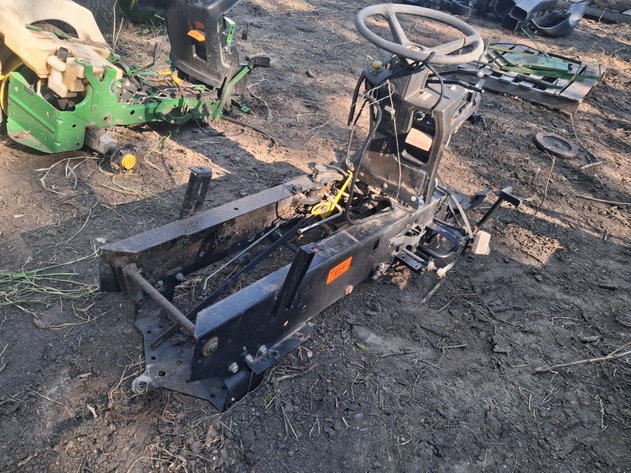 Image for John Deere 425/445 frame with a few parts on it yet