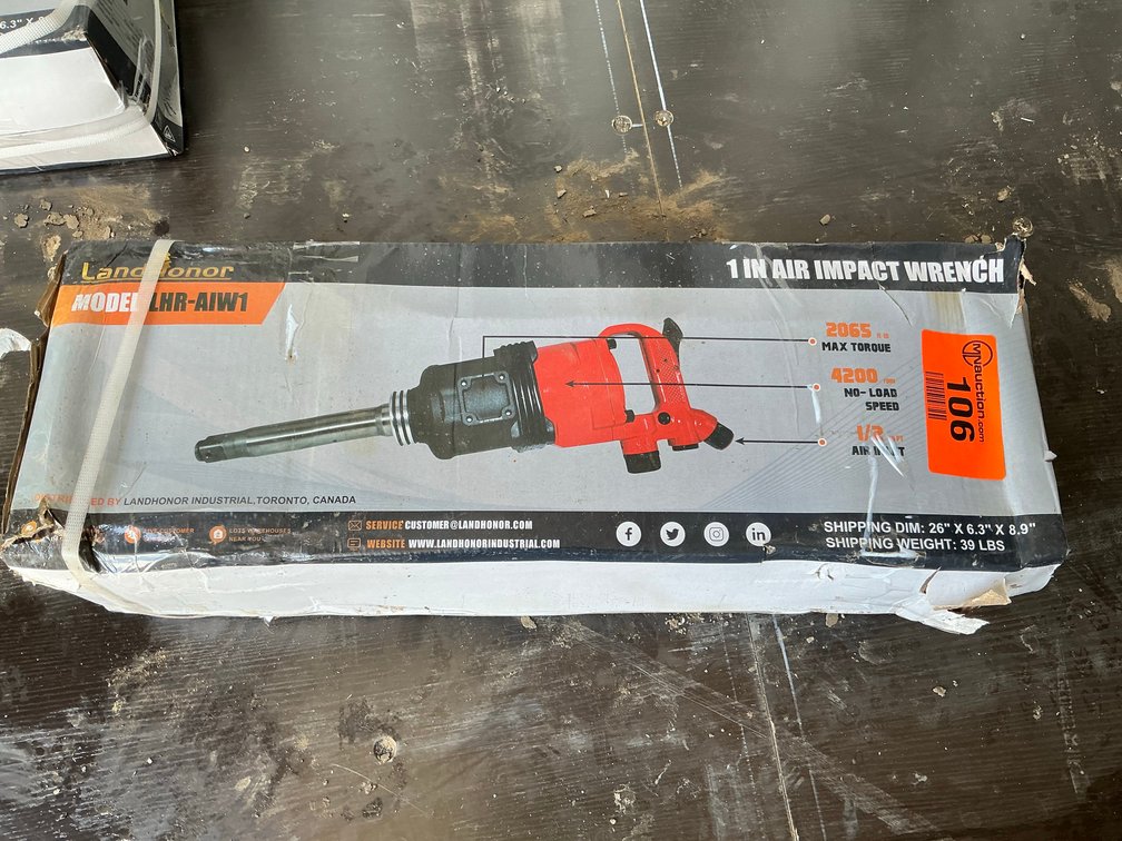 1" LandHonor Air Impact Wrench