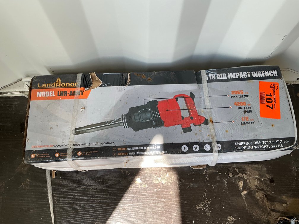 1" LandHonor Air Impact Wrench