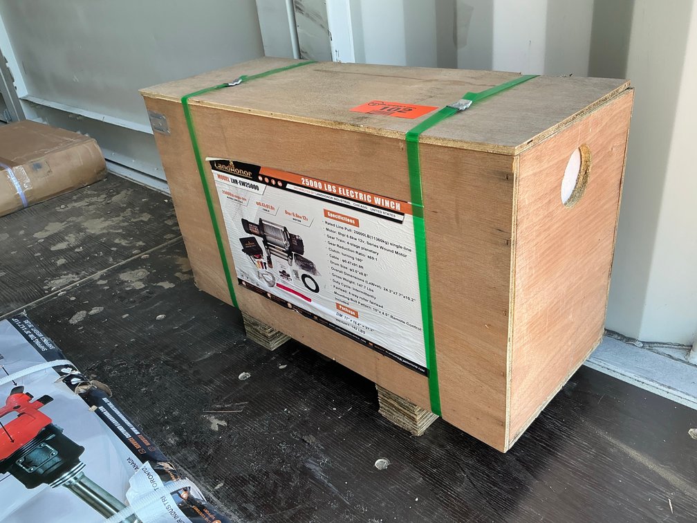 25000 lbs LandHonor Electric Winch