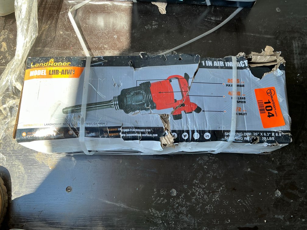 1" LandHonor Air Impact Wrench