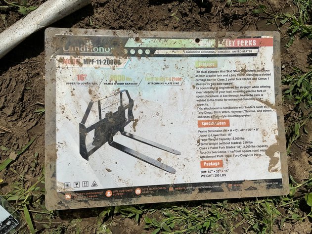 Image for LandHonor Mini Pallet Forks