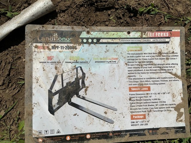 Image for LandHonor Mini Pallet Forks