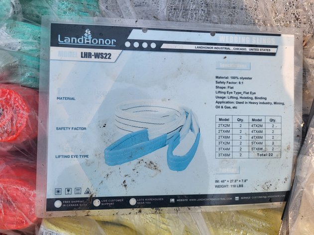 Image for LandHonor Webbing Slings