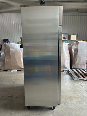 Image for Dual Zones Commercial Refrigerator and Freezer Combo with Adjustable Shelves in Stainless Steel