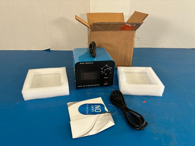 Image for 7,000 sq. ft. UV Ozone Generator in Blue, 45000 mg/h High Capacity Commercial/Industrial Ozone Generator Machine
