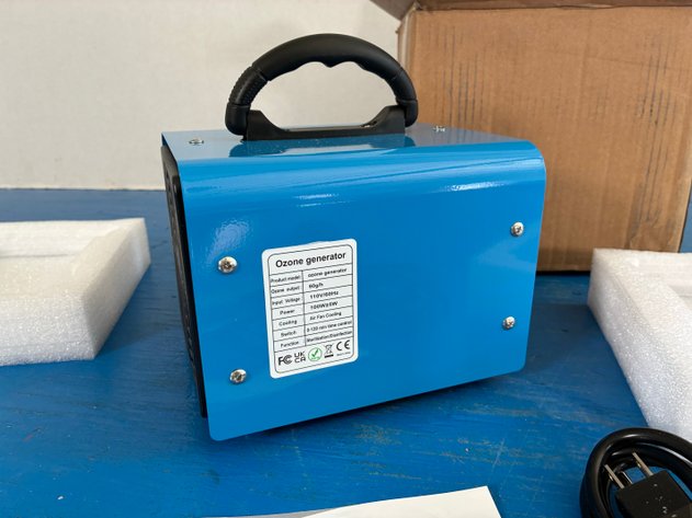 Image for 7,000 sq. ft. UV Ozone Generator in Blue, 45000 mg/h High Capacity Commercial/Industrial Ozone Generator Machine