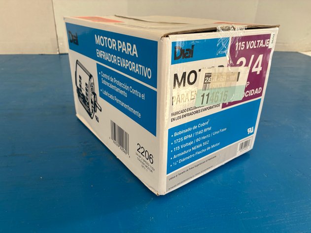 Image for Dial 2206 2-Speed 3/4 HP Evaporative Cooler Motor