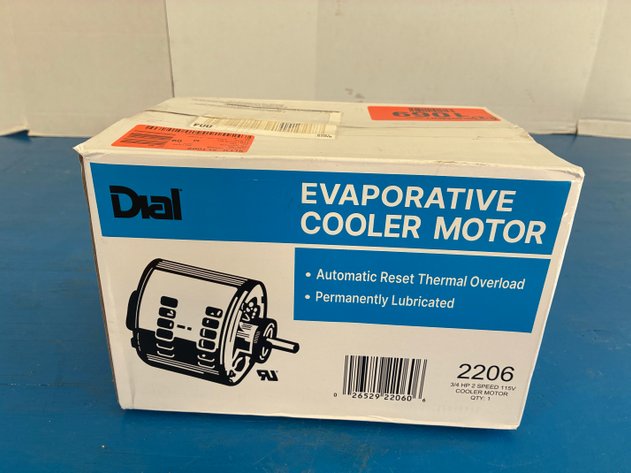 Image for Dial 2206 2-Speed 3/4 HP Evaporative Cooler Motor