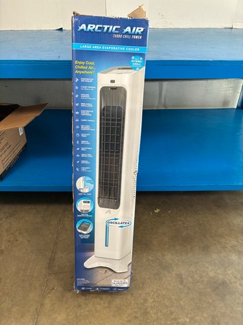 Image for Arctic Air 100 CFM Turbo Chill Tower Evaporative Space Cooler