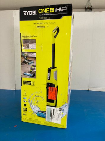 Image for RYOBI Tools 18v One+ Hp Swiftclean Wet/dry Stick Vacuum
