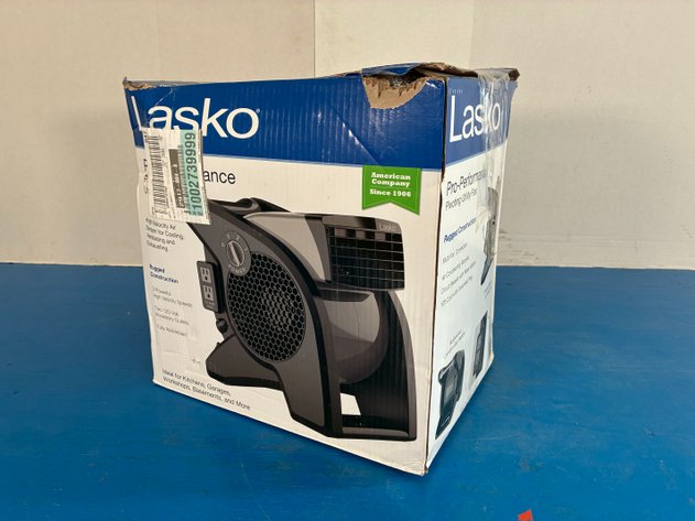 Image for Lasko U15610 Pro-Performance Pivoting Utility Blower Fan