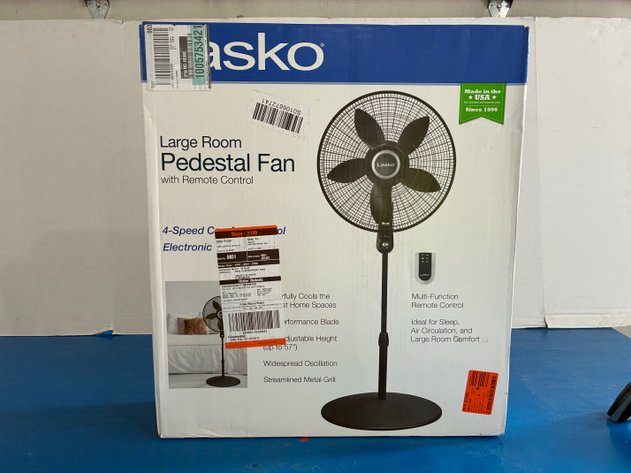 Image for Lasko 20 In. Oscillating Pedestal Fan With Remote Control - S20625