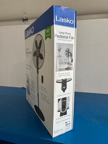 Image for Lasko 20 In. Oscillating Pedestal Fan With Remote Control - S20625
