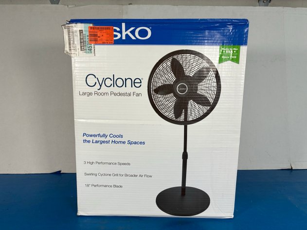 Image for Lasko Cyclone 18 In. Adjustable Pedestal Fan