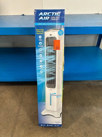 Image for Arctic Air 100 CFM Turbo Chill Tower Evaporative Space Cooler