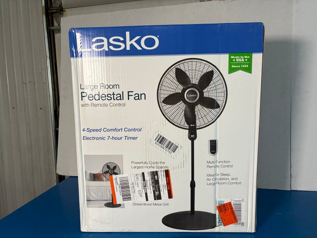 Image for Lasko 20 In. Oscillating Pedestal Fan With Remote Control - S20625