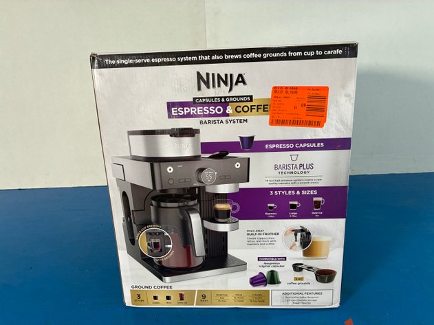 Image for Ninja 12c/Single-Serve Espresso & Coffee Barista System – CFN601