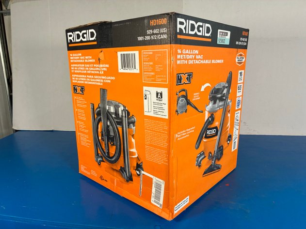 Image for Ridgid 16 Gallon Wet/Dry Vacuum With Blower