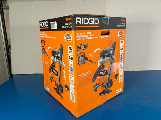 Image for Ridgid 16 Gallon Wet/Dry Vacuum With Blower