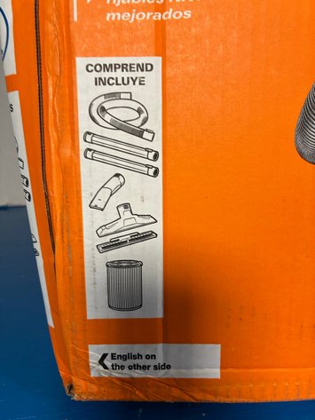 Image for Ridgid 10 Gal. 6.0 Peak HP Stainless Wet Dry Vac-WD1060