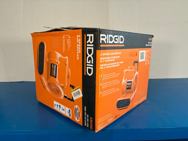 Image for Ridgid AM2560 1625 CFM Blower Fan Air Mover With Handle And Wheels