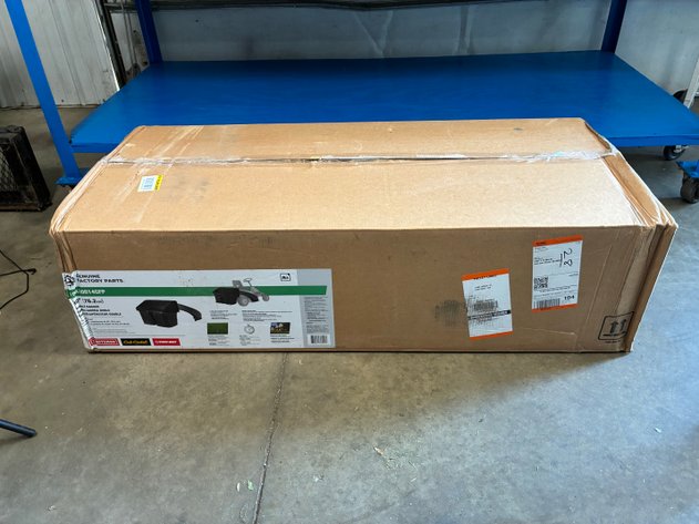 Image for Troy-Bilt 19A30014OEM Riding Mower Bagger, 3.25 Bu Capacity, Nylon, For: And MTD 30 In Deck Mowers