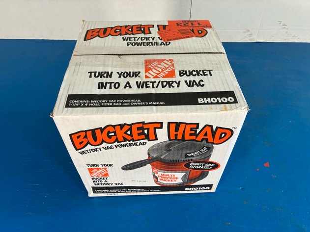 Image for Emerson Tools Co Bucket Head BH0100 Wet/Dry Vac Powerhead