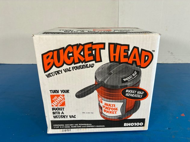 Image for Emerson Tools Co Bucket Head BH0100 Wet/Dry Vac Powerhead