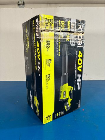 Image for RYOBI Tools 40V HP Brushless 800 CFM WHISPER SERIES Blower Kit