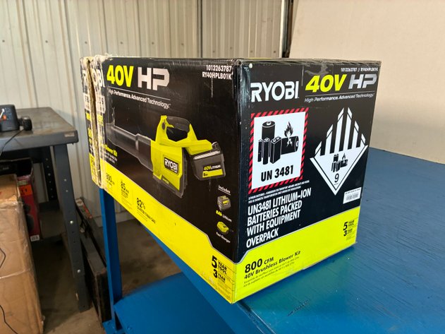 Image for RYOBI Tools 40V HP Brushless 800 CFM WHISPER SERIES Blower Kit