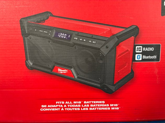 Image for Milwaukee M18 18V Lithium-Ion Cordless Jobsite Radio