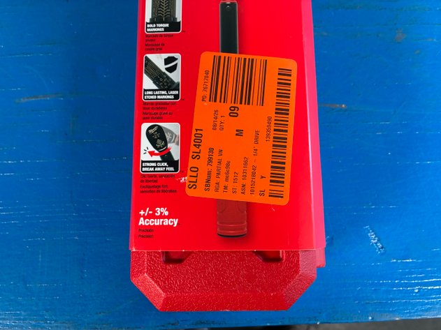 Image for Milwaukee 48-22-9200 1/4” Drive Click Torque Wrench (40-200 In·lbf)