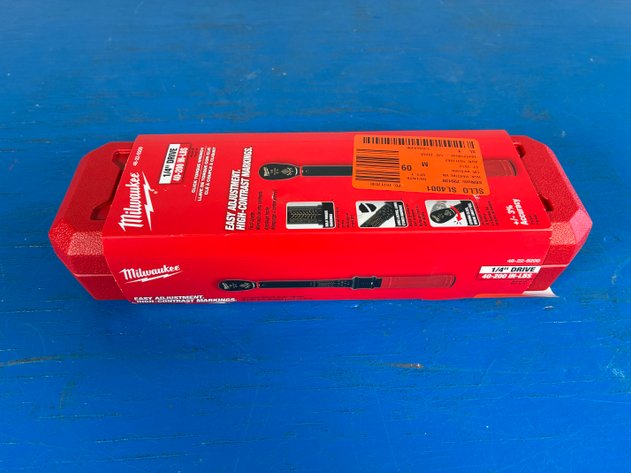 Image for Milwaukee 48-22-9200 1/4” Drive Click Torque Wrench (40-200 In·lbf)