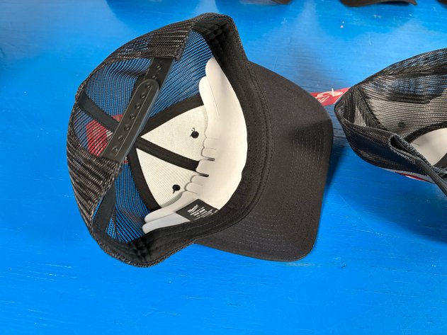 Image for (2) Milwaukee GridIron Snapback Gray & Black Trucker Hats