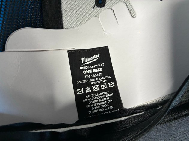 Image for Milwaukee GridIron Snapback Black Trucker Hat